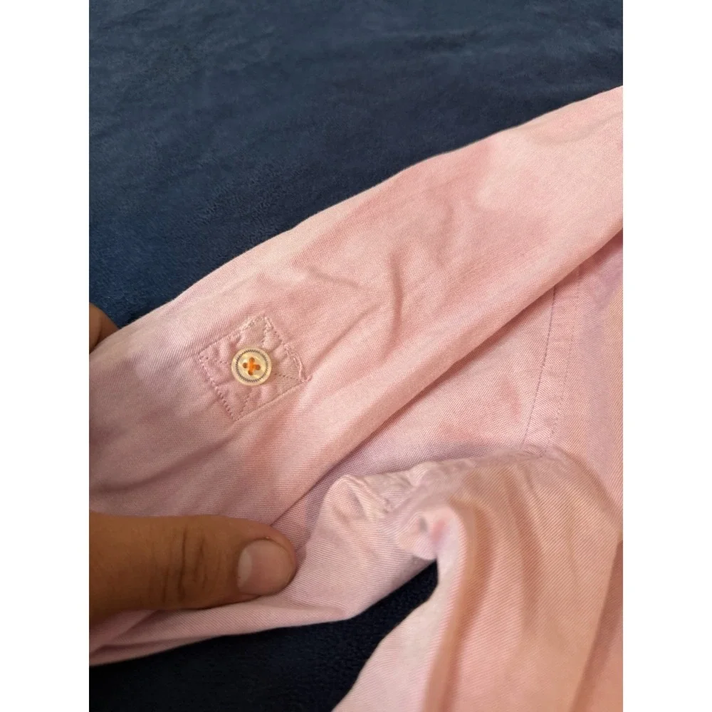 Robert Graham Freshly Laundered Shirt Mens Large Pink Long Sleeve Button Up